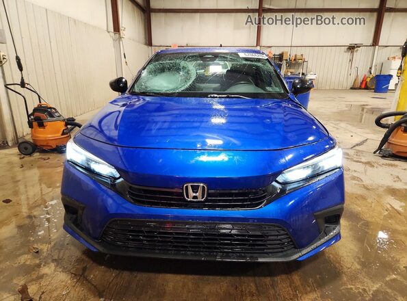 2HGFE2F52RH526098 2024 HONDA CIVIC Синий Вид спереди