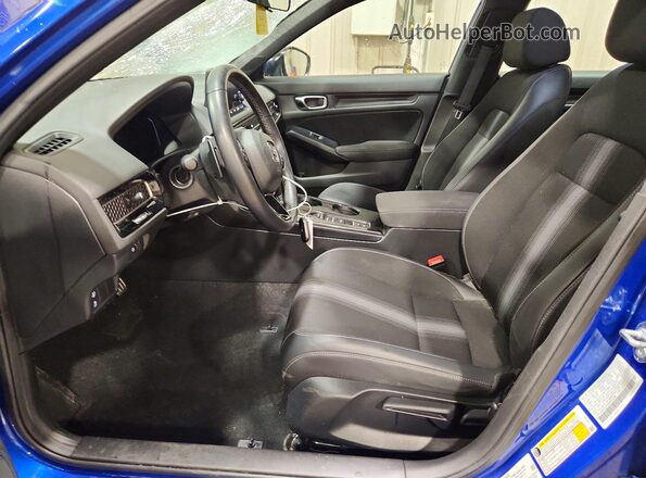 2HGFE2F52RH526098 2024 HONDA CIVIC Синий Вид салона спереди