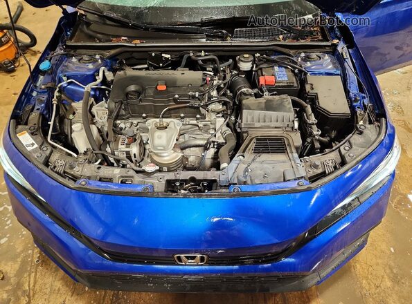 2HGFE2F52RH526098 2024 HONDA CIVIC Синий Вид задней части салона