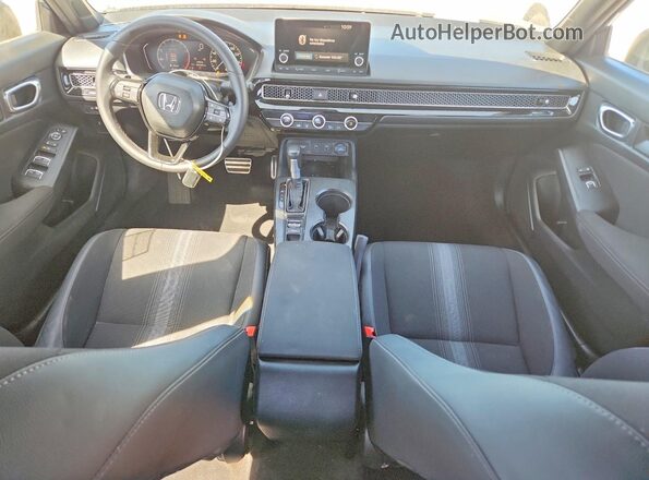 2HGFE2F52TH508921 2026 HONDA CIVIC Blue Dashboard view