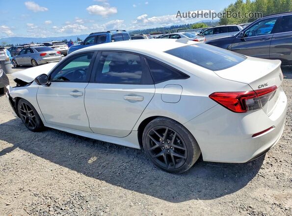 2HGFE2F53NH576356 2022 HONDA CIVIC White Tył lewy