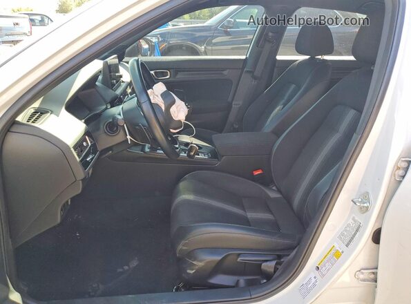 2HGFE2F53NH576356 2022 HONDA CIVIC White Widok wnętrza z przodu