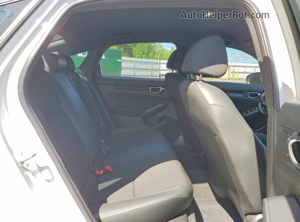 2HGFE2F53NH576356 2022 HONDA CIVIC White Widok tylnych siedzeń