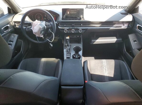2HGFE2F53NH576356 2022 HONDA CIVIC White Widok deski rozdzielczej