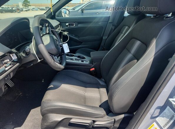 2HGFE2F53NH578897 2022 HONDA CIVIC Gray Front interior view