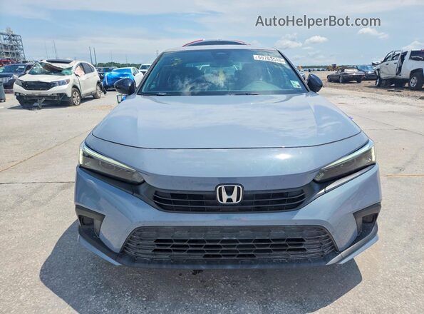 2HGFE2F53NH578897 2022 HONDA CIVIC Gray Front view
