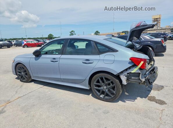 2HGFE2F53NH578897 2022 HONDA CIVIC Gray Rear left