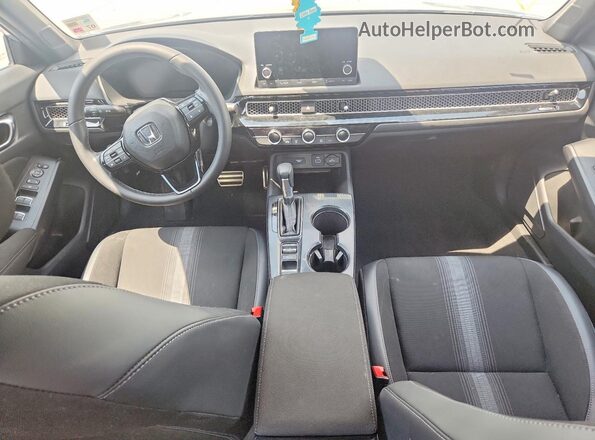 2HGFE2F53NH578897 2022 HONDA CIVIC Gray Dashboard view
