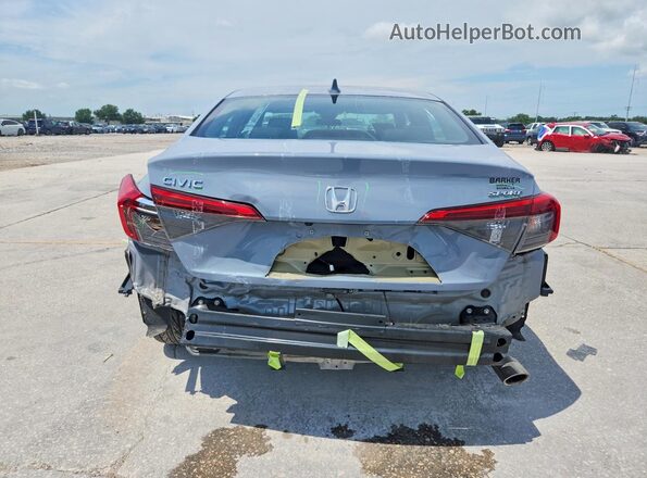 2HGFE2F53NH578897 2022 HONDA CIVIC Gray Rear view