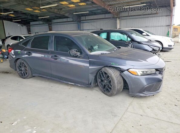 2HGFE2F53PH547717 2023 HONDA CIVIC Gray Przód prawy