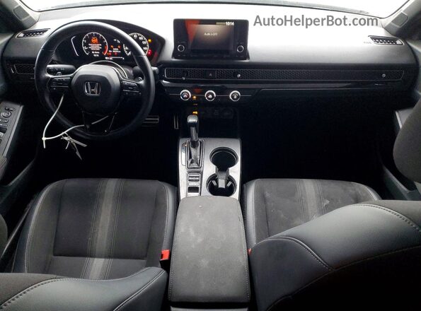 2HGFE2F53PH547717 2023 HONDA CIVIC Gray Widok deski rozdzielczej