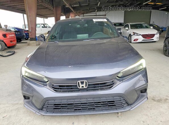2HGFE2F53PH547717 2023 HONDA CIVIC Gray Widok z przodu