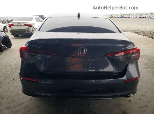 2HGFE2F53PH547717 2023 HONDA CIVIC Gray Widok z tyłu