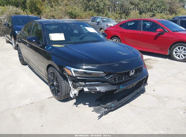 2HGFE2F53TH604329 2026 HONDA CIVIC Black Вид спереду