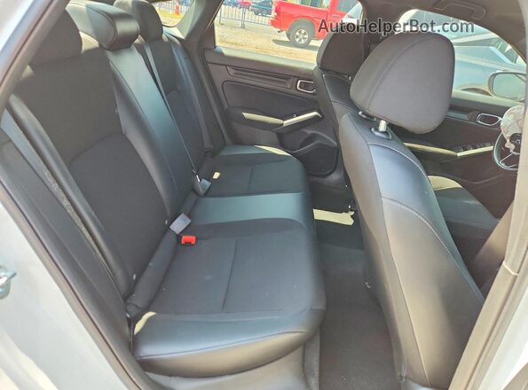 2HGFE2F54NH587804 2022 HONDA CIVIC White Widok tylnych siedzeń