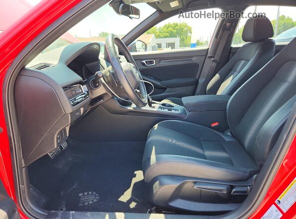 2HGFE2F54PH509638 2023 HONDA CIVIC Red Vista interior delantera