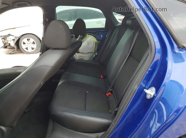 2HGFE2F55NH553466 2022 HONDA CIVIC Blue Vista de los asientos traseros