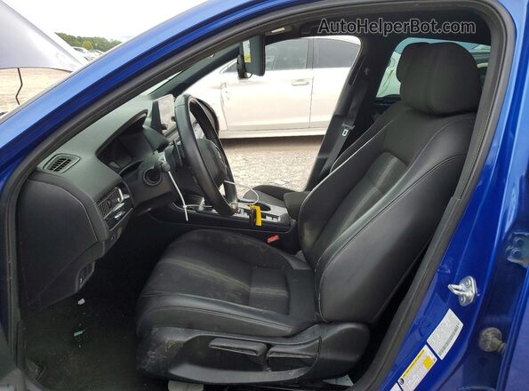 2HGFE2F55NH553466 2022 HONDA CIVIC Blue Vista interior delantera