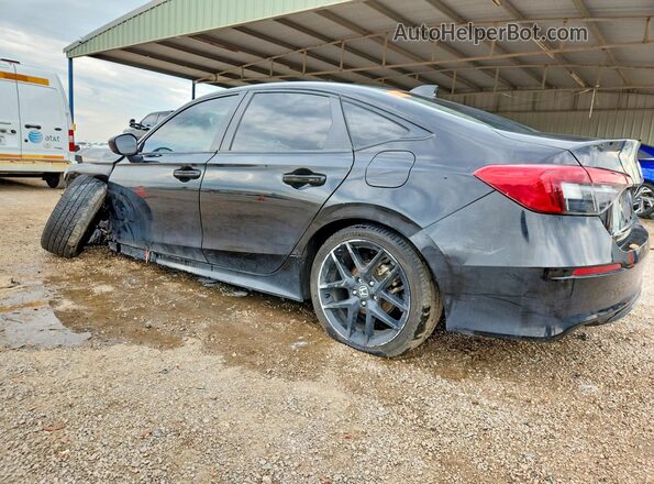 2HGFE2F55RH593102 2024 HONDA CIVIC Black Հետևի ձախ