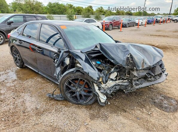 2HGFE2F55RH593102 2024 HONDA CIVIC Black Առջևի աջ