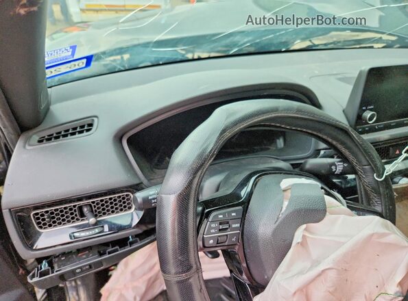 2HGFE2F55RH593102 2024 HONDA CIVIC Black Սարքավորումների վահանակի տեսք