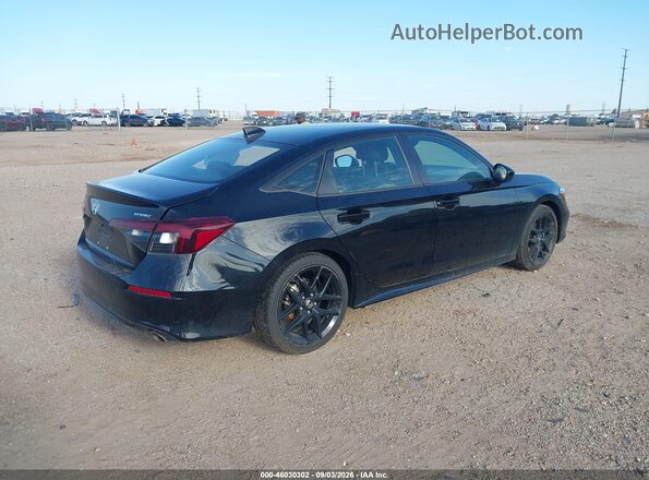 2HGFE2F55SH600734 2025 HONDA CIVIC Black უკანა მარჯვენა