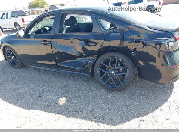 2HGFE2F55SH600734 2025 HONDA CIVIC Black წინა ხედი