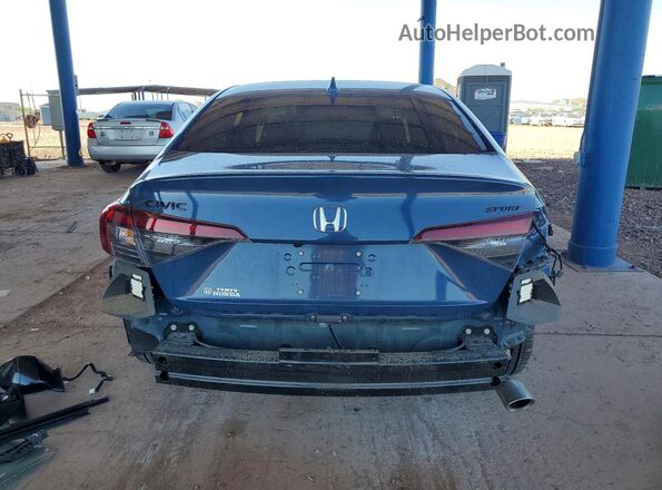 2HGFE2F55TH502918 2026 HONDA CIVIC Blue Widok z tyłu
