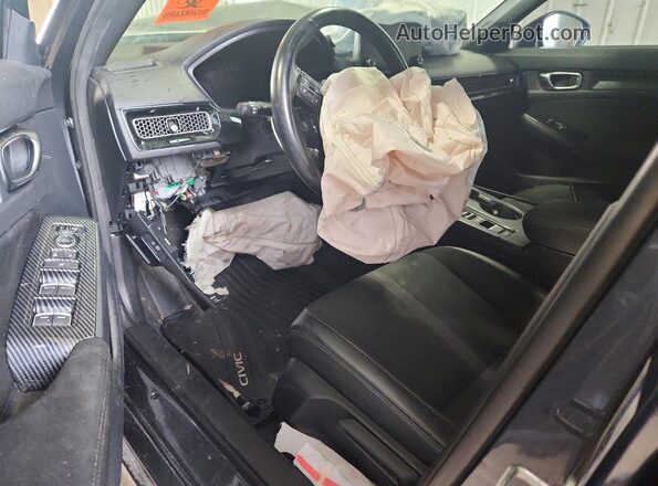 2HGFE2F56NH569658 2022 HONDA CIVIC Серый Вид панели приборов