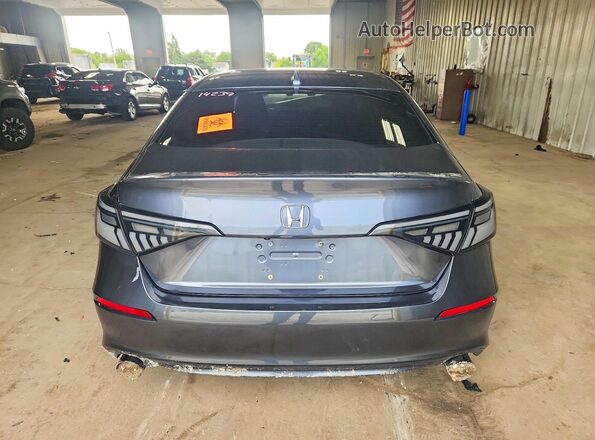 2HGFE2F56NH569658 2022 HONDA CIVIC Серый Вид сзади