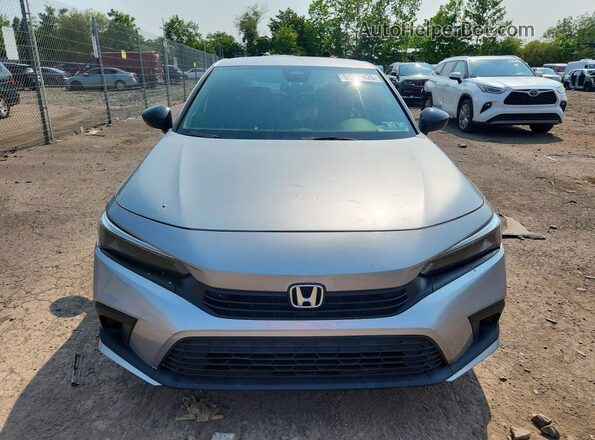 2HGFE2F56PH529843 2023 HONDA CIVIC Silver Widok z przodu