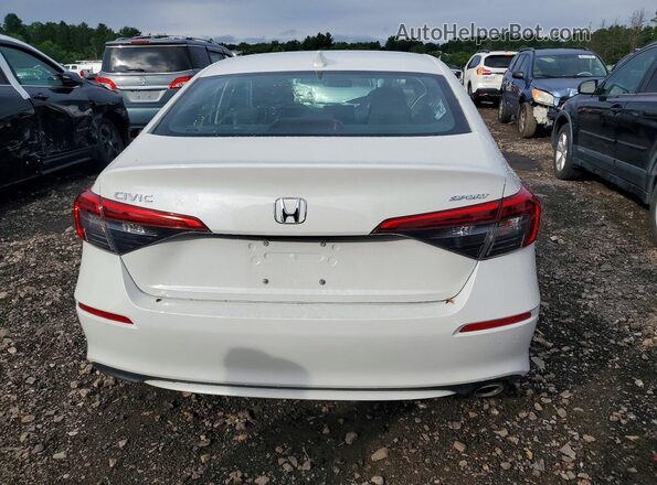 2HGFE2F56RH580858 2024 HONDA CIVIC White Vista trasera
