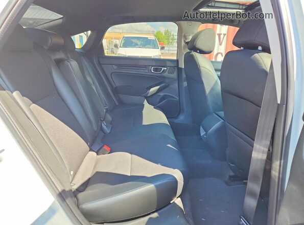 2HGFE2F57PH109766 2023 HONDA CIVIC White Вид задніх сидінь
