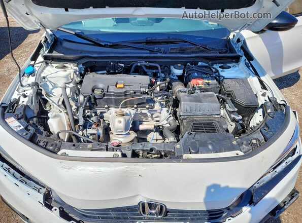 2HGFE2F57PH109766 2023 HONDA CIVIC White Вид задньої частини салону