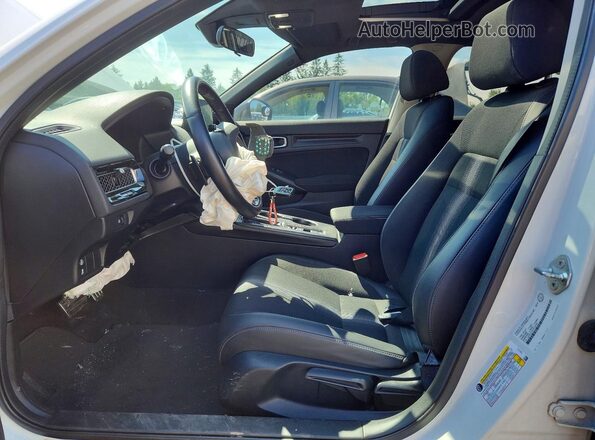 2HGFE2F57PH109766 2023 HONDA CIVIC White Вид салону спереду