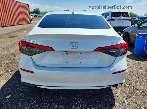 2HGFE2F57PH109766 2023 HONDA CIVIC White Вид ззаду