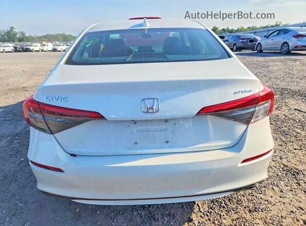 2HGFE2F57PH532234 2023 HONDA CIVIC White უკანა ხედი
