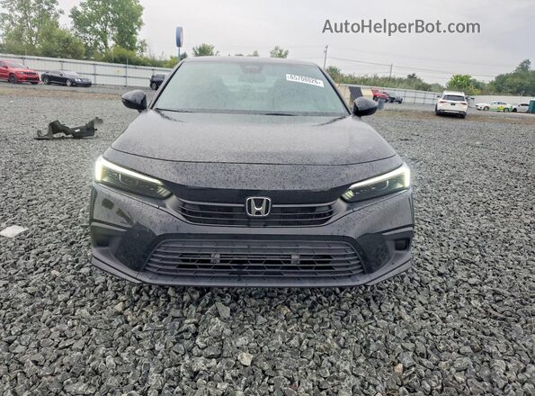 2HGFE2F57PH536249 2023 HONDA CIVIC Black წინა ხედი