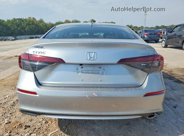 2HGFE2F57SH587064 2025 HONDA CIVIC Серебряный Вид сзади