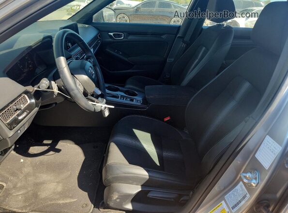 2HGFE2F57SH587064 2025 HONDA CIVIC Серебряный Вид салона спереди