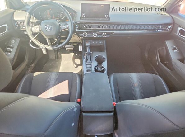 2HGFE2F57SH587064 2025 HONDA CIVIC Серебряный Вид панели приборов
