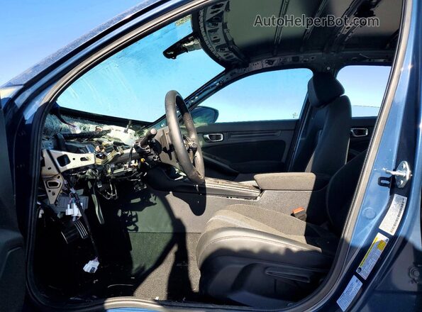 2HGFE2F57SH606423 2025 HONDA CIVIC Blue Vista interior delantera