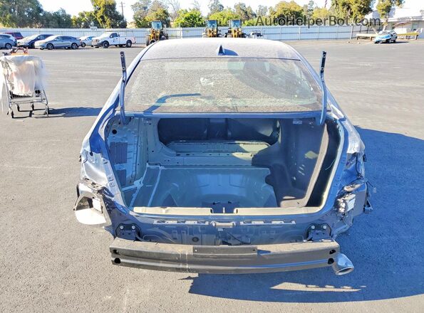 2HGFE2F57SH606423 2025 HONDA CIVIC Blue Vista trasera