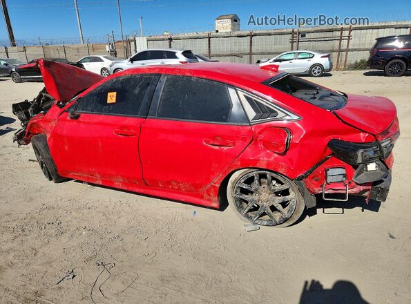 2HGFE2F57TH506954 2026 HONDA CIVIC Red Trasero izquierdo