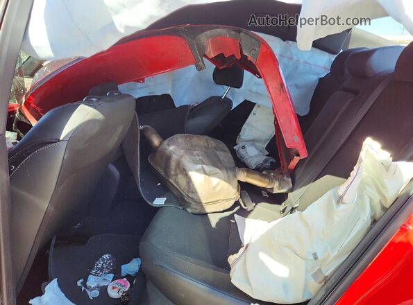 2HGFE2F57TH506954 2026 HONDA CIVIC Red Vista de los asientos traseros