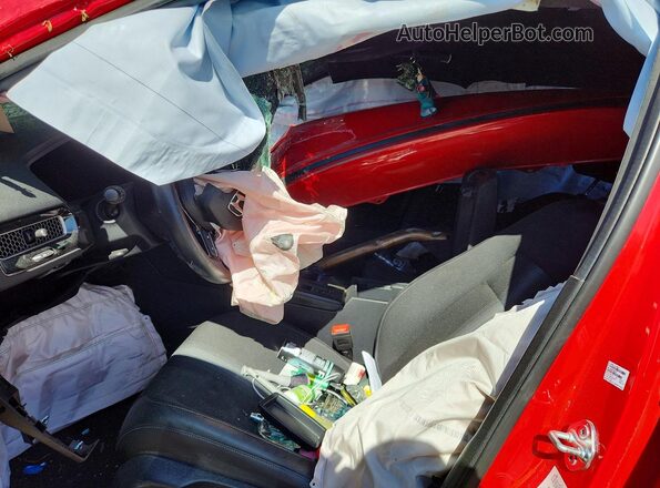2HGFE2F57TH506954 2026 HONDA CIVIC Red Vista interior delantera