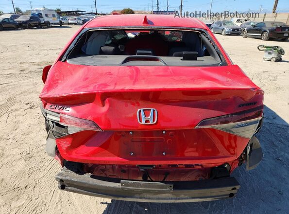 2HGFE2F57TH506954 2026 HONDA CIVIC Red Vista trasera
