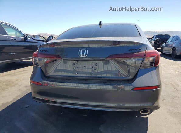 2HGFE2F57TH542126 2026 HONDA CIVIC Charcoal Vista trasera
