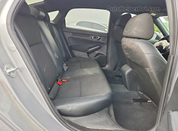2HGFE2F58NH540663 2022 HONDA CIVIC Silver Вид задніх сидінь