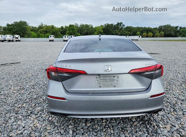 2HGFE2F58NH540663 2022 HONDA CIVIC Silver Вид ззаду
